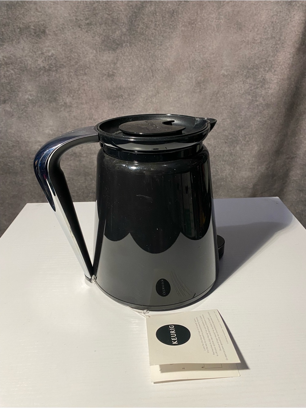 Keurig 2.0 K-Carafe Replacement Coffee Pot Pitcher Black Thermal 4-Cup